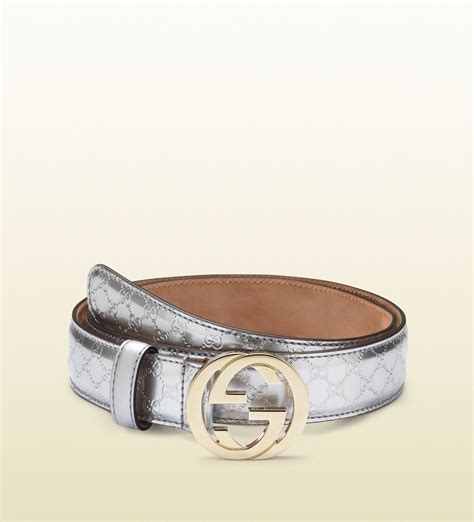 gucci belt zilver|genuine leather Gucci belt women.